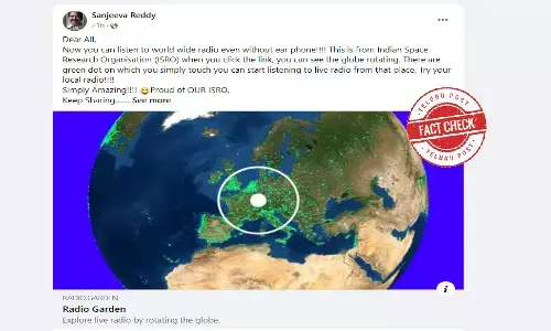 ISRO developed radio portal, Radio Garden, Isro radio portal