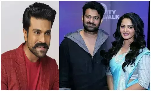 Anushka Shetty, MSMPrecipechallenge, Prabhas, Ram Charan