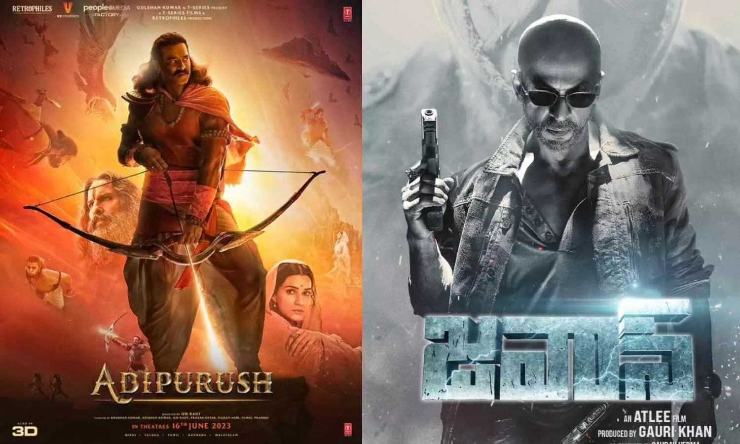 Shah Rukh Khan, Jawan collection, Prabhas, Adipurush collections Shah Rukh Khan, Jawan collection, Prabhas, Adipurush collections