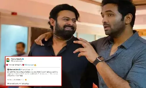 Prabhas, Manchu Vishnu, Kannappa