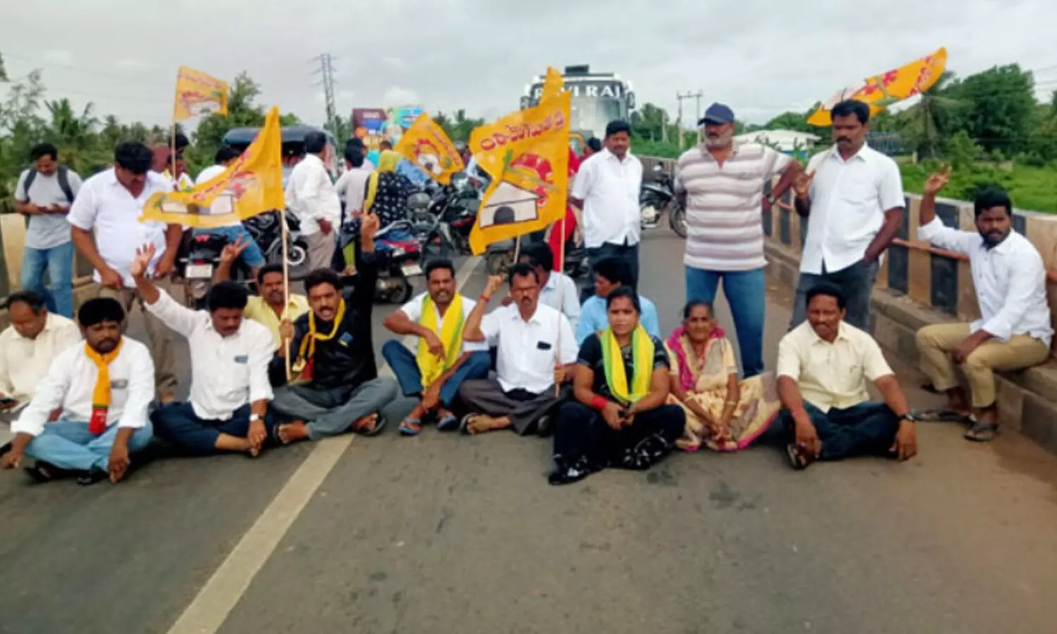 bandh, tdp, andhra pradesh, chandrababu
