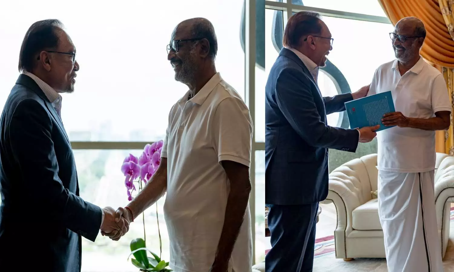 Rajinikanth, malaysia prime minister, Anwar Ibrahim