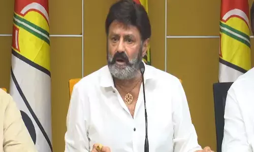 nandamuri balakrishna, mla,  cbn arrest, jail, media meet