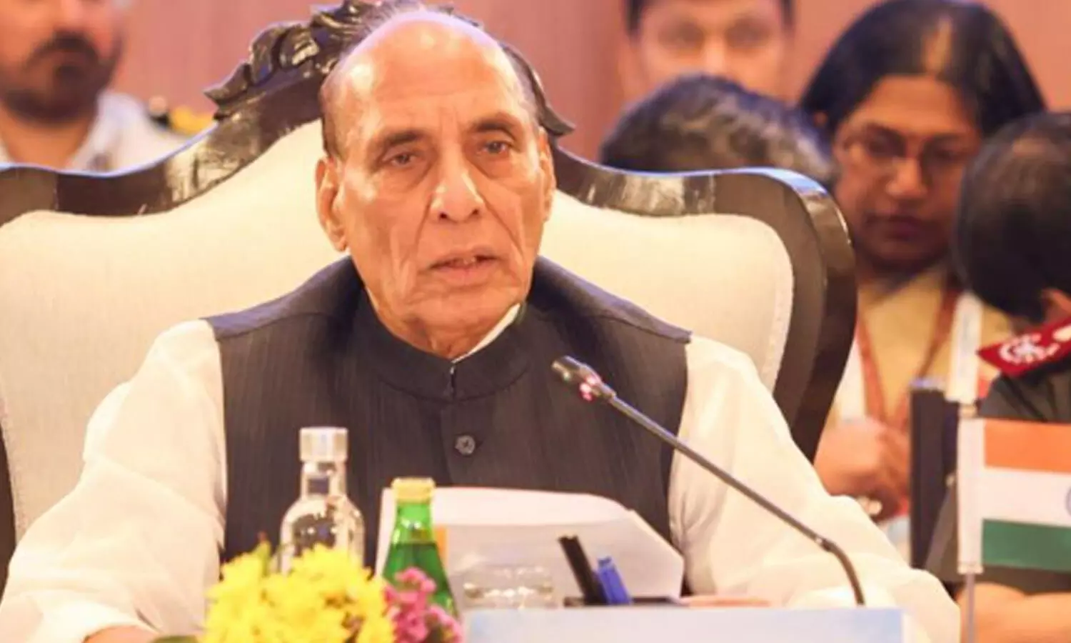 bjp, special session, jamili elections,  rajnadh singh