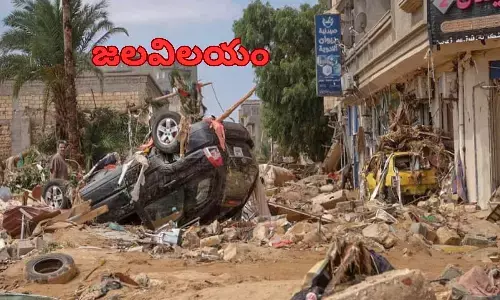 floods, libiya, five thousand people died, dams