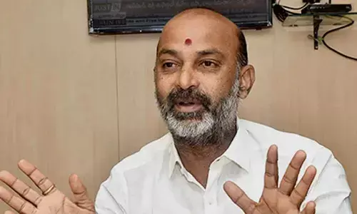 bandi sanjay, union minister, ktr, revanth reddy