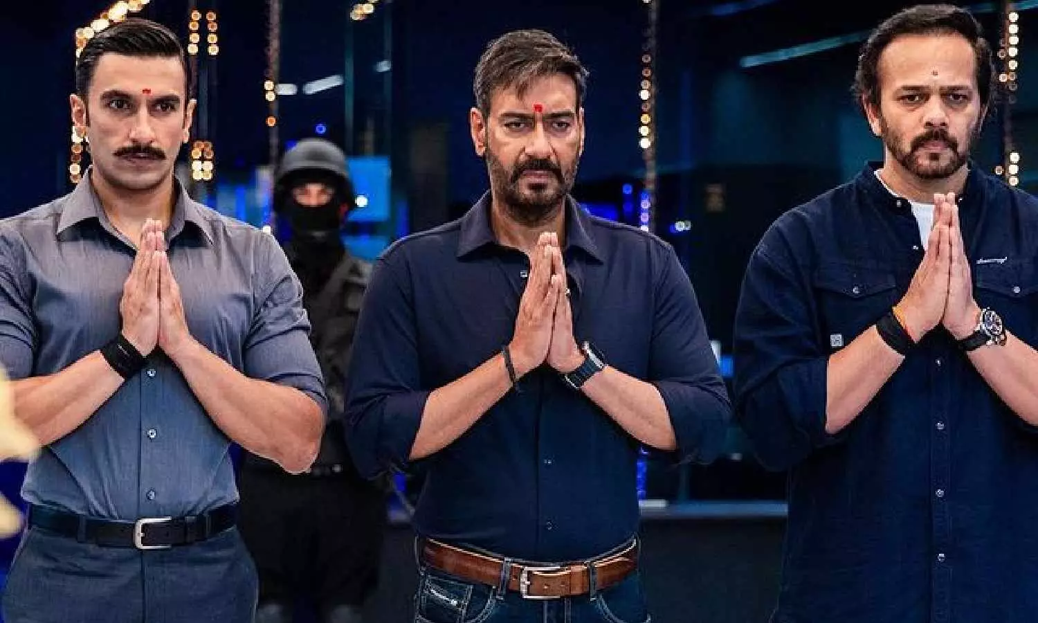 Ajay Devgn, Ranveer Singh, Rohit Shetty, Singham Again