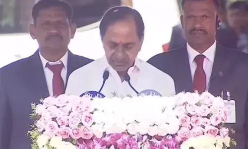 kcr, brs chief, campaign, sixteen days