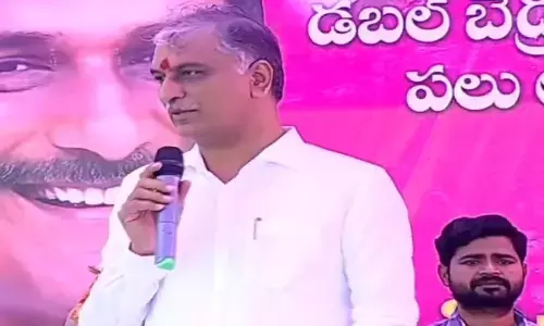 harish rao, minister, six guarantees, ts politics
