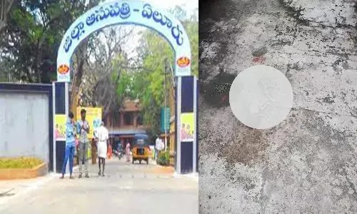 eluru, hospital, dead body, baby