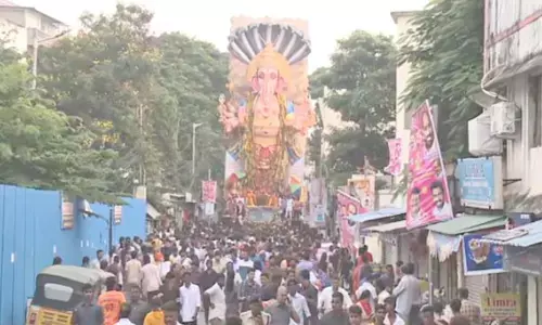 ganesh, khairathabad, sobha yathra, hyderabad