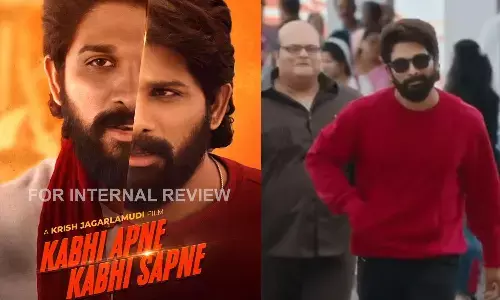 Allu Arjun, Krish Jagarlamudi, Pushpa