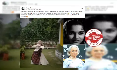 Waheeda Rehman, dancing