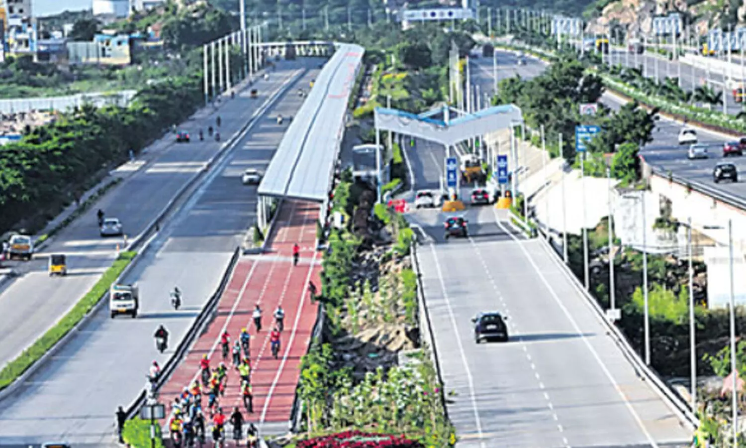 cycle track, minister, ktr, outer ring road