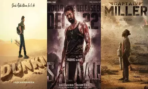 Salaar, Dunki, Captain Miller, Aquaman 2