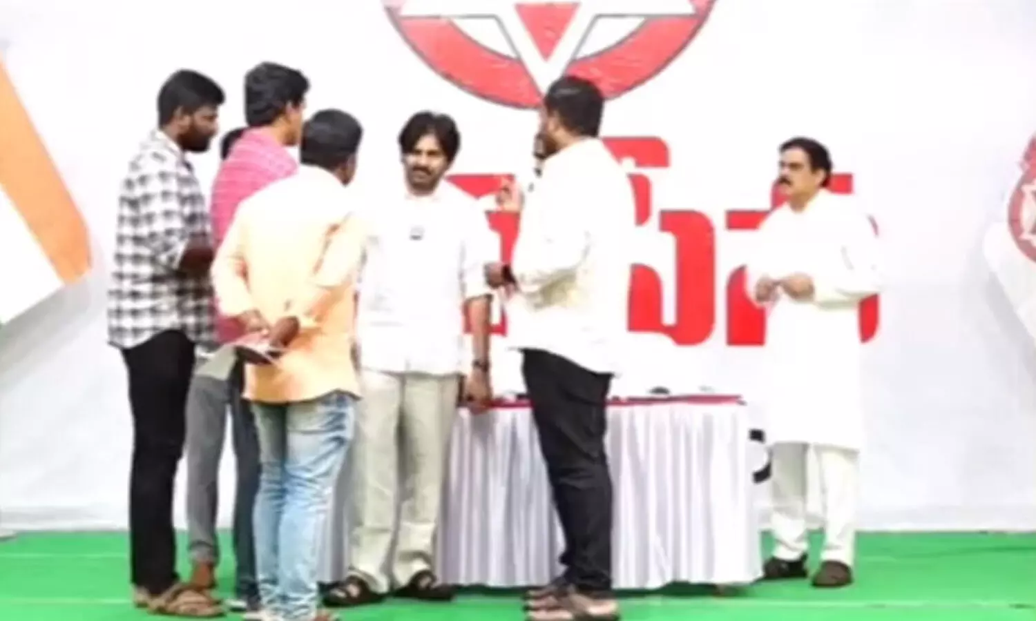 back pain, pawan kalyan, janavani, krishna district