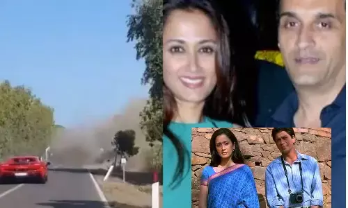 gayatrijoshi, swadesh, swadeshmovie, Italy, CarAccident