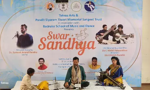 Swar Sandhya, Indian classical music , Badruka College, Ancient Dhrupad of Darbhanga Tradition and Sitar-Sarod
