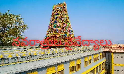 దుర్గమ్మ దర్శనం.... ప్రతి రోజూ ప్రత్యేక చీర