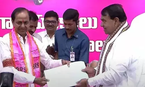 kcr, brs, bforms, telangana, elections 2023