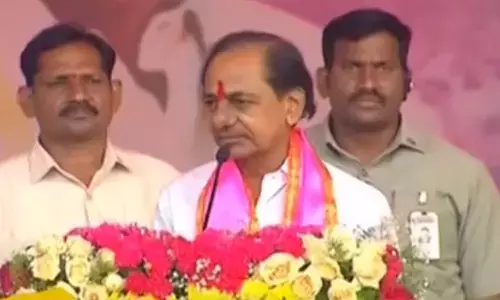kcr, brs chief, campaign, husnabad