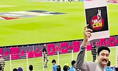 భారత్ - పాక్ మ్యాచ్‌లోనూ సీబీఎన్‌కు మద్దతుగా