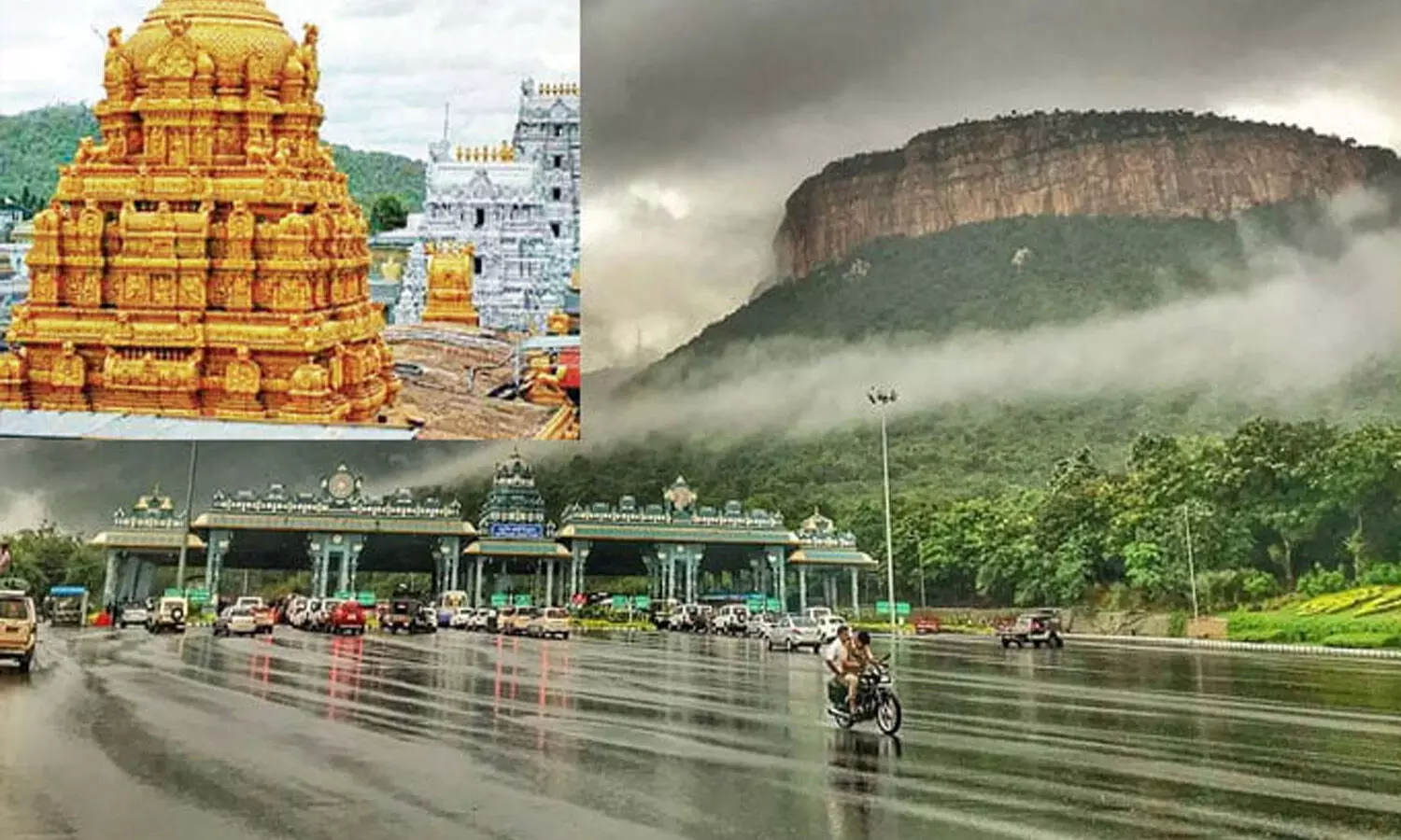 garuda seva, two wheelers, tirumala, ban