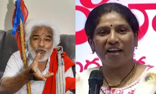 Gaddar, Vennela, GaddarDaughter, Congress, CongressParty