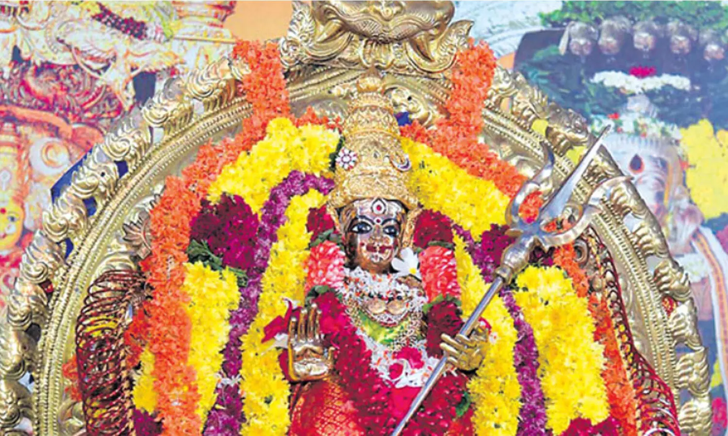 durga devi, mahisasura mardhini, rajarajeswari devi, indrakiladri
