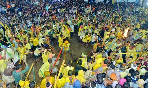 devaragattu, bunny festival, sticks fight, police restrictions