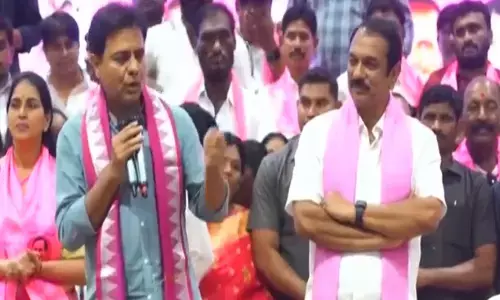 ktr, working president, telangana elections 2023, congress, about power cuts