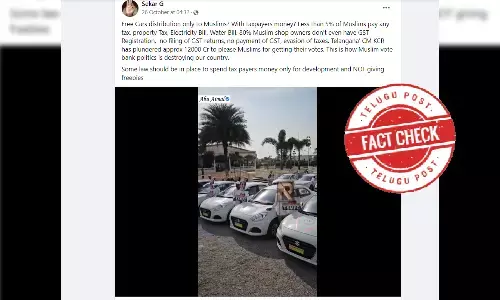 Driver cum Owner Scheme, Telangana State Minorities Finance Corporation, Greater Hyderabad Municipal Corporation, Telangana CM