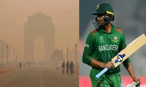 Bangladesh team, canceled, training session, air pollution, Delhi