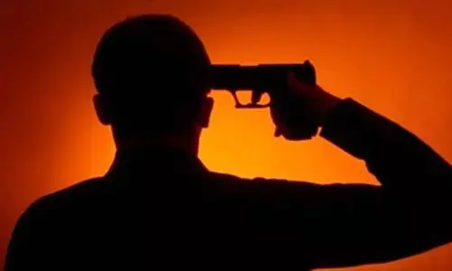 Escort officer, Suicide, shooting, Gun, Telangana