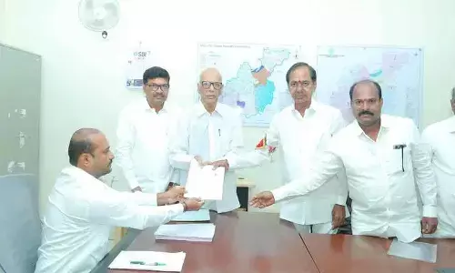 kcr, gajwel constituency, nominations, evms