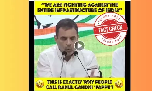 Indian infrastructure, Rahul Gandhi, congress, viral video, misleading