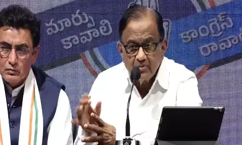 chidambaram, former finance minister, congress, brs