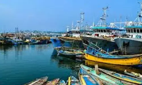 fire accident, boats, youtuber, visakha, fishing harbor