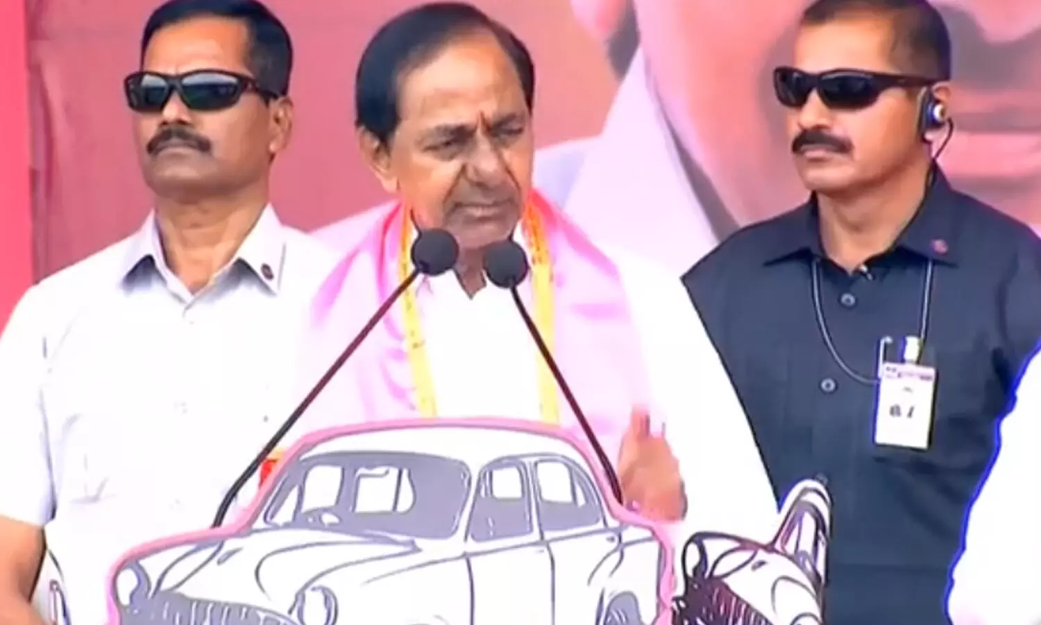 kcr, brs chief, four constituencies, telangana