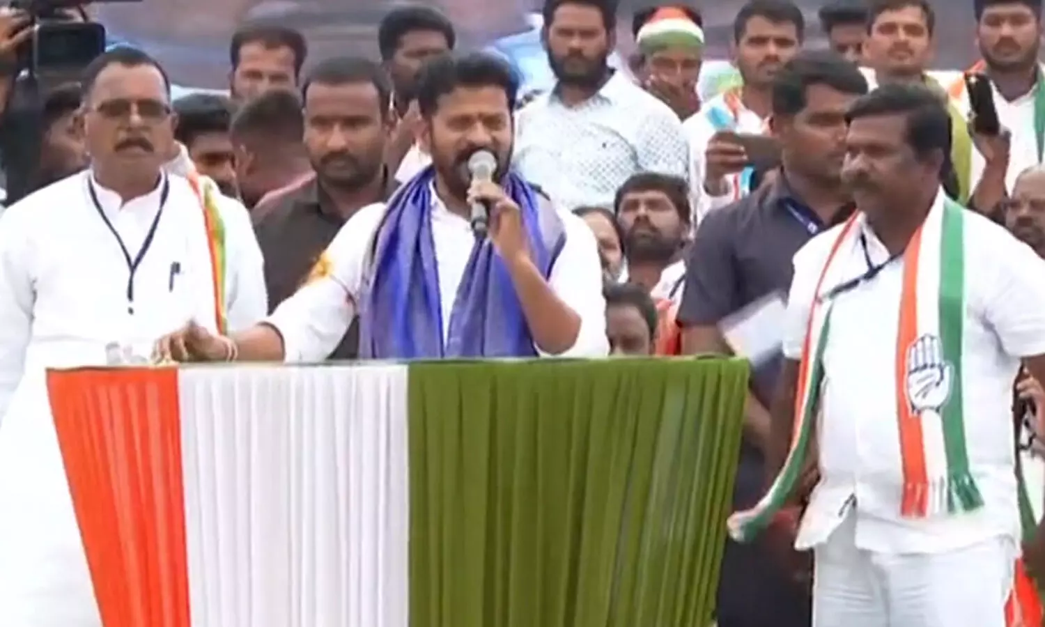 revanth reddy, pcc chief, campaign, achampet