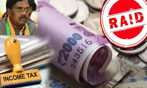 ed raids, congress candidate, Vivek, congress party, office