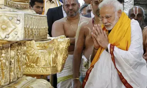 narendra modi, prime minister, tirumala, andhra pradesh