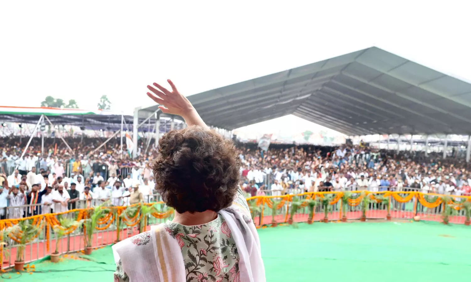 priyanka gandhi, congress, kothagudem, canceled