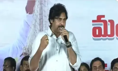 pawan kalyan, fishing harbor, fire incident, visakhapatnam