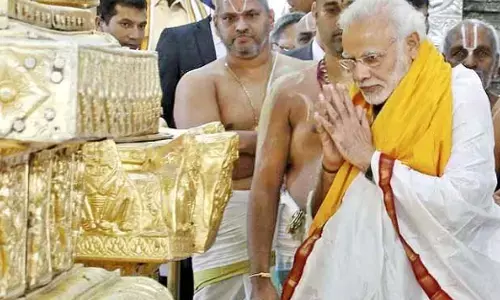 narendra modi, prime minister, tirumala, andhra pradesh