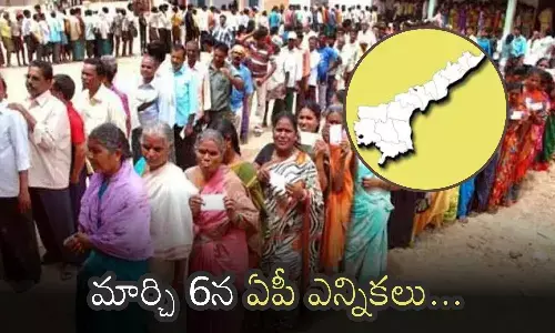 ap elections, central election commission, march 6th, andhrapradesh