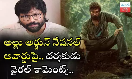 Sandeep Reddy Vanga, Allu Arjun, national award, Pushpa 2