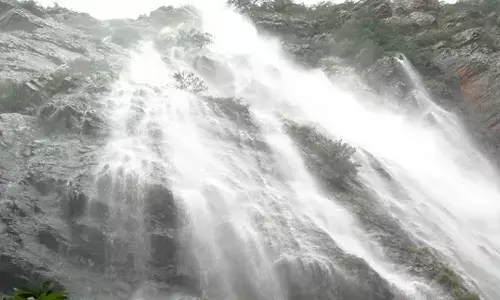 waterfall, penchalakona, eleven people,  missing