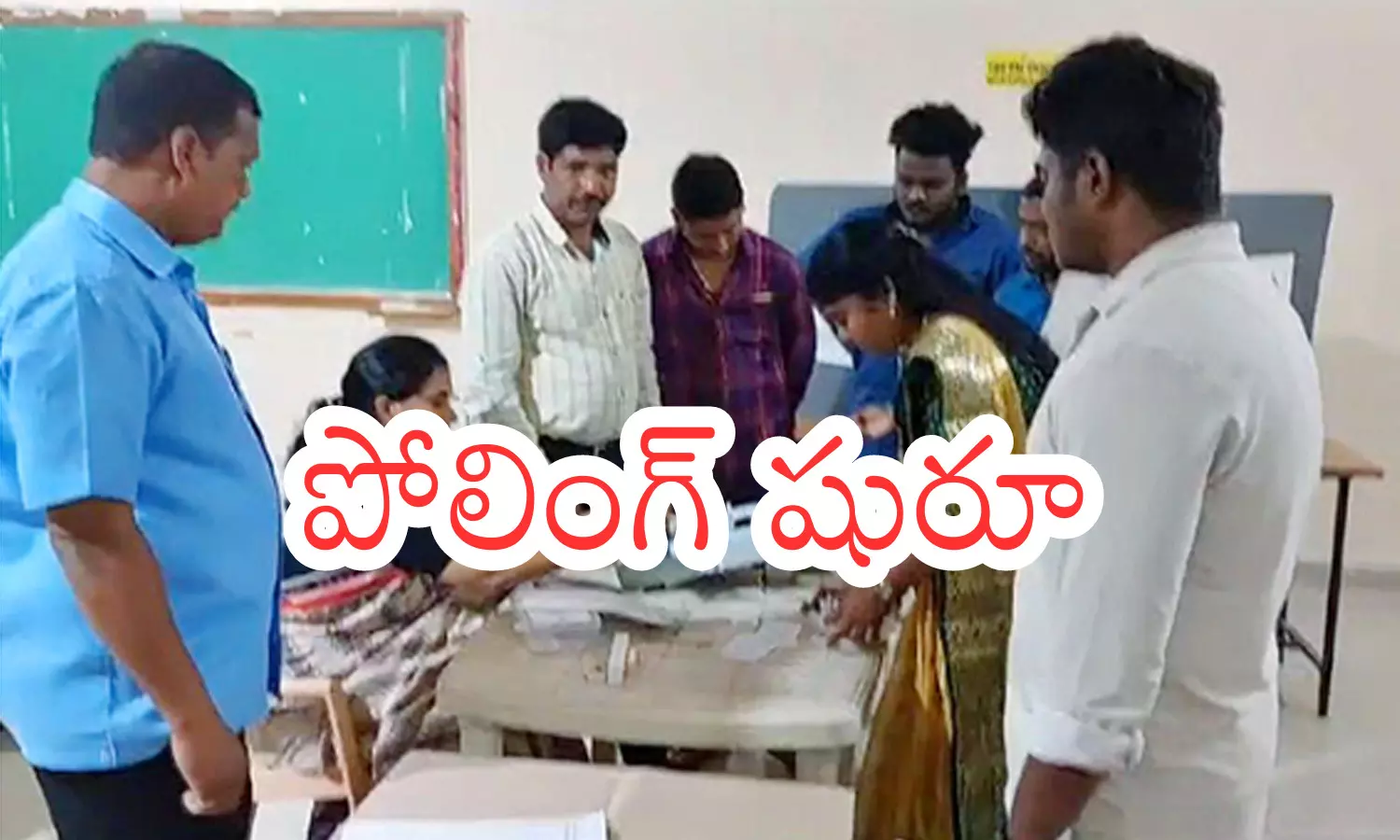 polling, assembly election, started, telangana