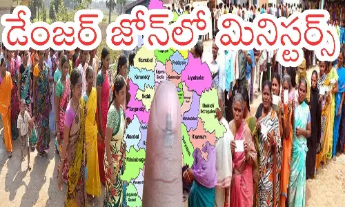 ministers, brs, counting, telangana